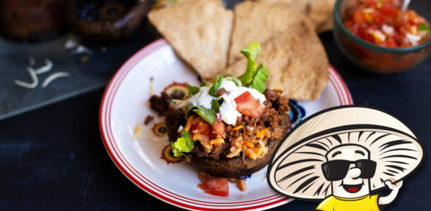 FunGuy’s Taco Salad Portobellos