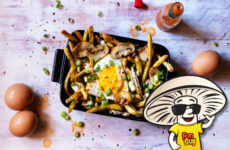 FunGuy’s Sunny Side French Fries and Mushrooms