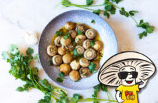 FunGuy’s Roasted Garlic Butter Mushrooms