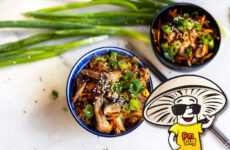 FunGuy’s Oyster and Shiitake Mushroom Quick Stir-fry